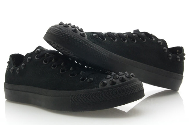 converse low all black